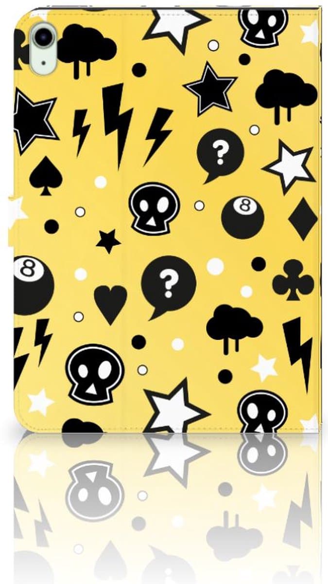 Tablettasje iPad Air (2020/2022) 10.9 inch Punk Geel