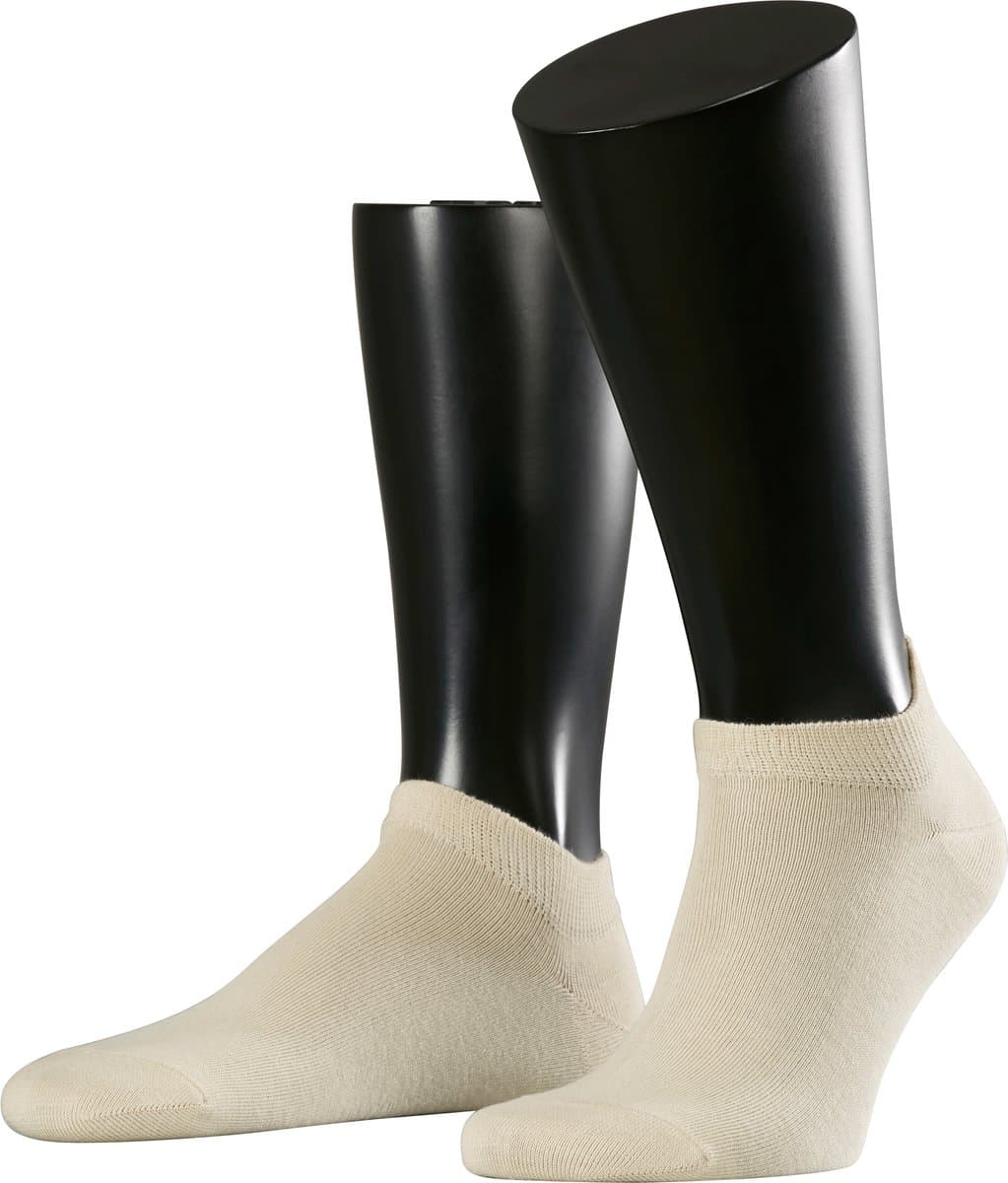 Esprit Basic Uni 2-Pack duurzaam organisch katoen multipack sneakersokken heren beige - Maat 39-42