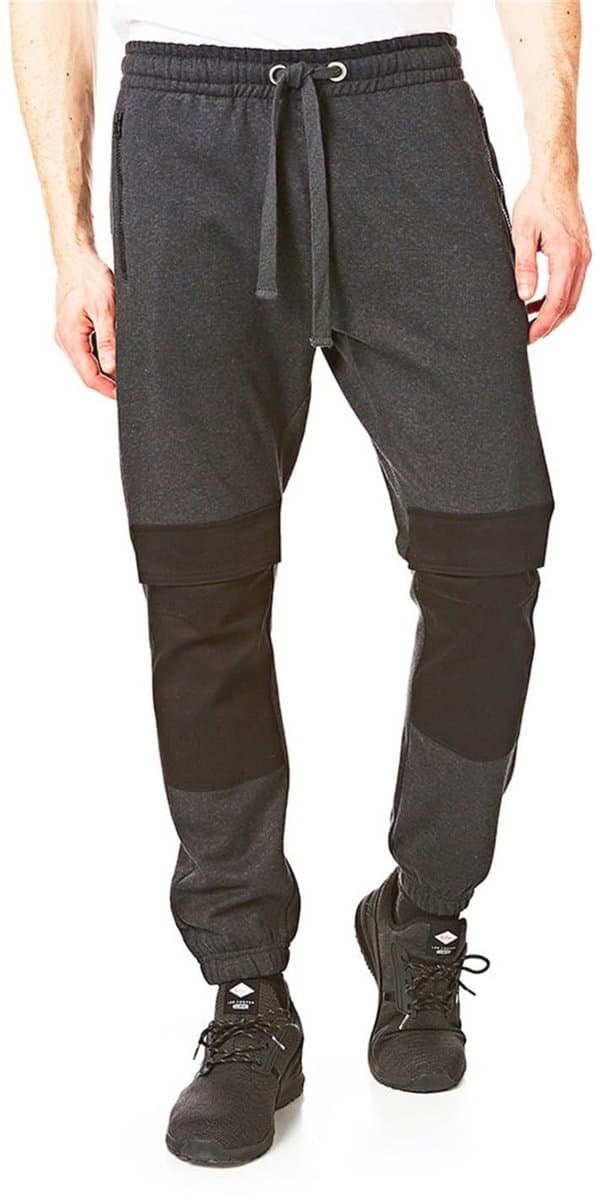 Comfortabele Jogpants voor Mannen - Stretch Werkkleding met Knie Pads en Meerdere Zakken