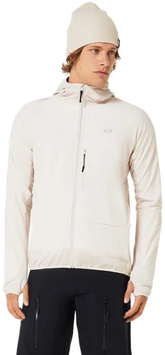 Oakley Apparel Bowls Alpha Fleece Met Volledige Rits Beige L Man