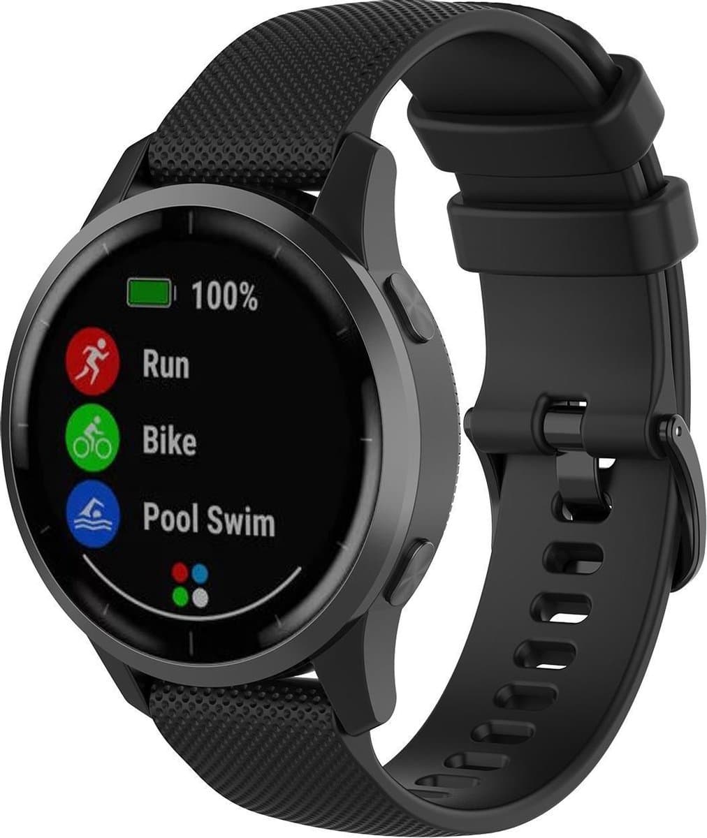Garmin Vivoactive / Vivomove sport gesp band - zwart