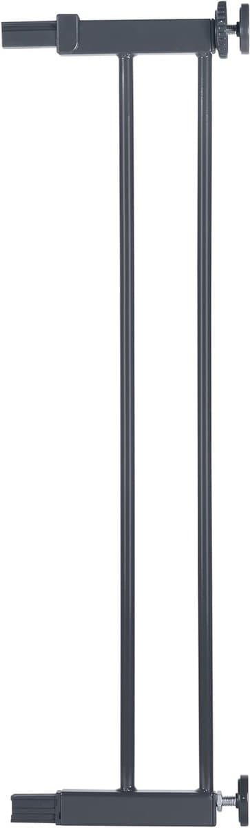 Zwarte Babyhekverlenging van 14 cm - Eenvoudig te Monteren zonder Boren
