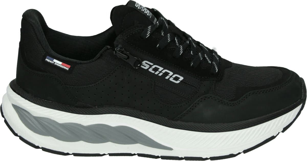 Mephisto Sano STRIDE - Lage sneakersVrije tijdsschoenenHeren sneakers - Kleur: Zwart - Maat: 46