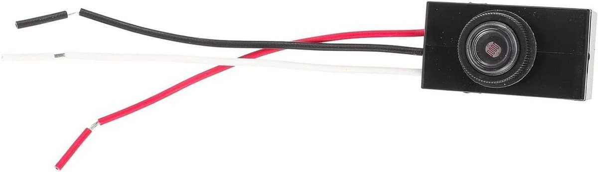 Buitencontroller Lichtsensor - Fotocel Module - Automatische Verlichting - Energiebesparend Beheer - 5 x 4.5 x 2.7 cm - Zwart