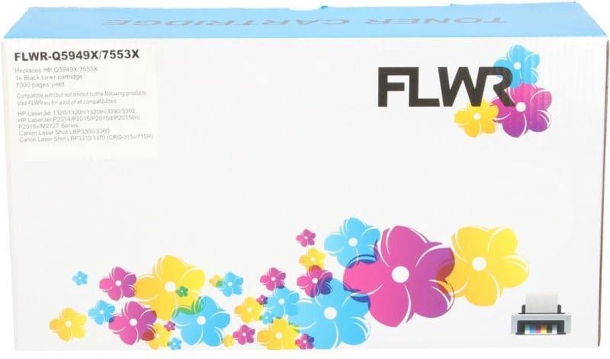 FLWR - Toner / 53X / Zwart - Geschikt voor HP