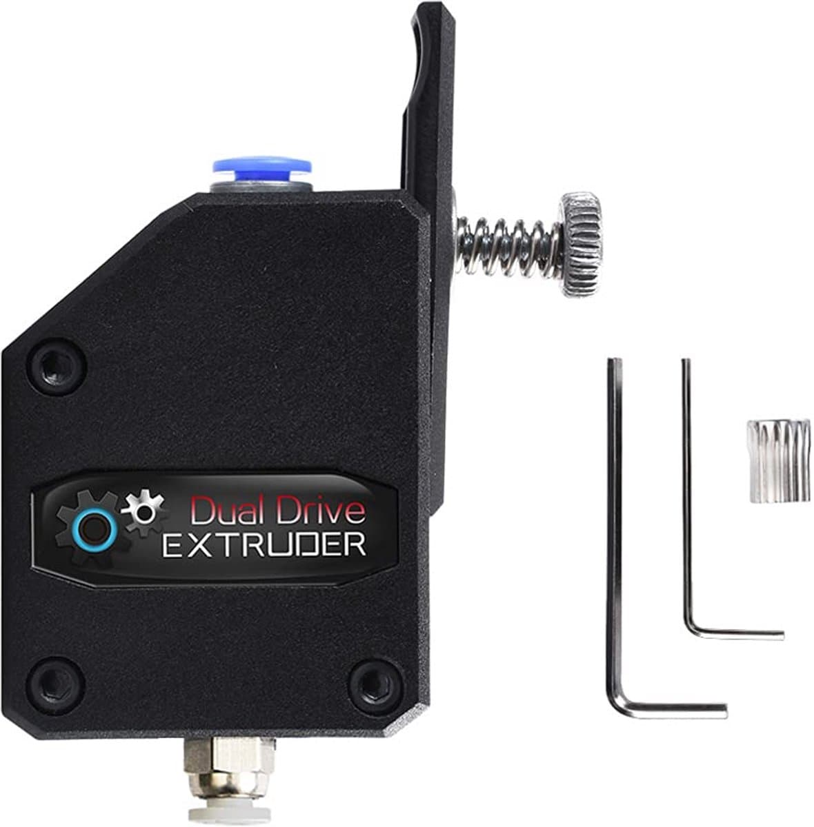 Dual Drive Bowden Extruder Upgrade voor 3D Printers zoals Ender en CR10