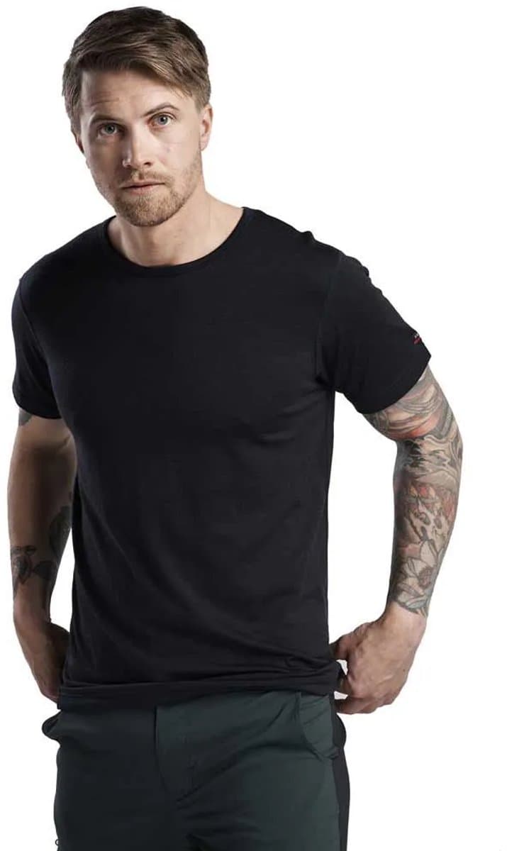Devold Of Norway Breeze Merino 150 T-shirt Met Korte Mouwen Zwart S Man