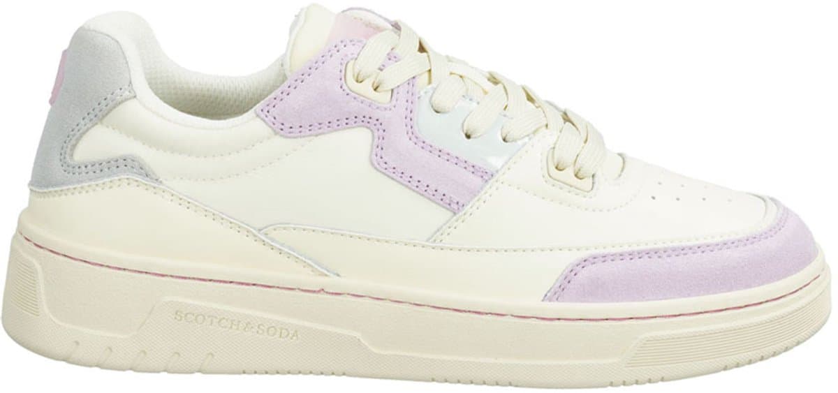 Scotch & Soda Elli Lage sneakers - Dames - Paars - Maat 39