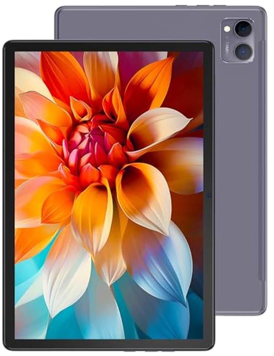 10-inch 5G Tablet met Android 12, 128 GB, 12 GB Geheugen, Octa-Core Processor en FHD Scherm