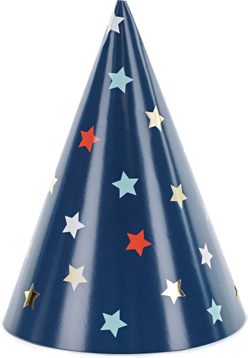 Sterren Navy – 6 stuks