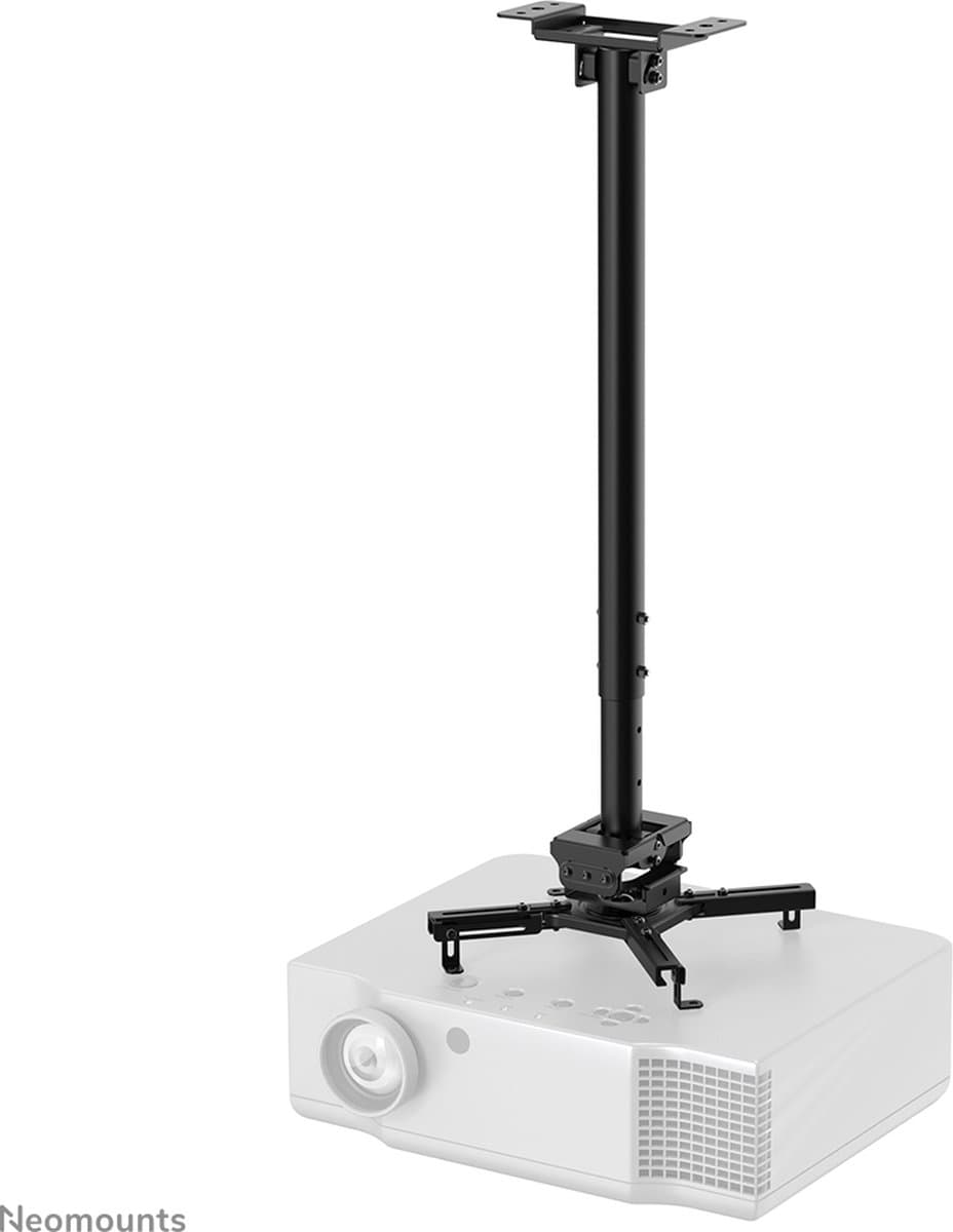 Neomounts CL25-550BL1 projector plafondbeugel - universeel - hoogteverstelling 74,5-114,5 cm - zwart
