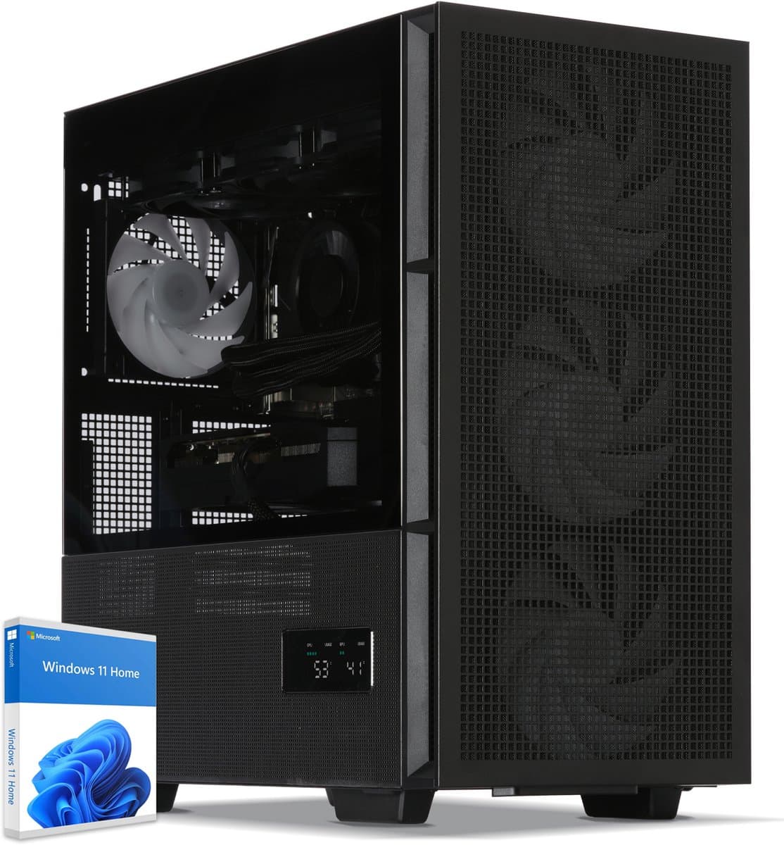 Sedatech Pro Gaming PC Waterkoeling • Intel i9-14900KF 24x 3.2GHz • Geforce RTX5060 • 32Gb DDR5 • 2Tb SSD M.2 • WiFi • Bluetooth, USB C • Windows 11 • Desktop computer