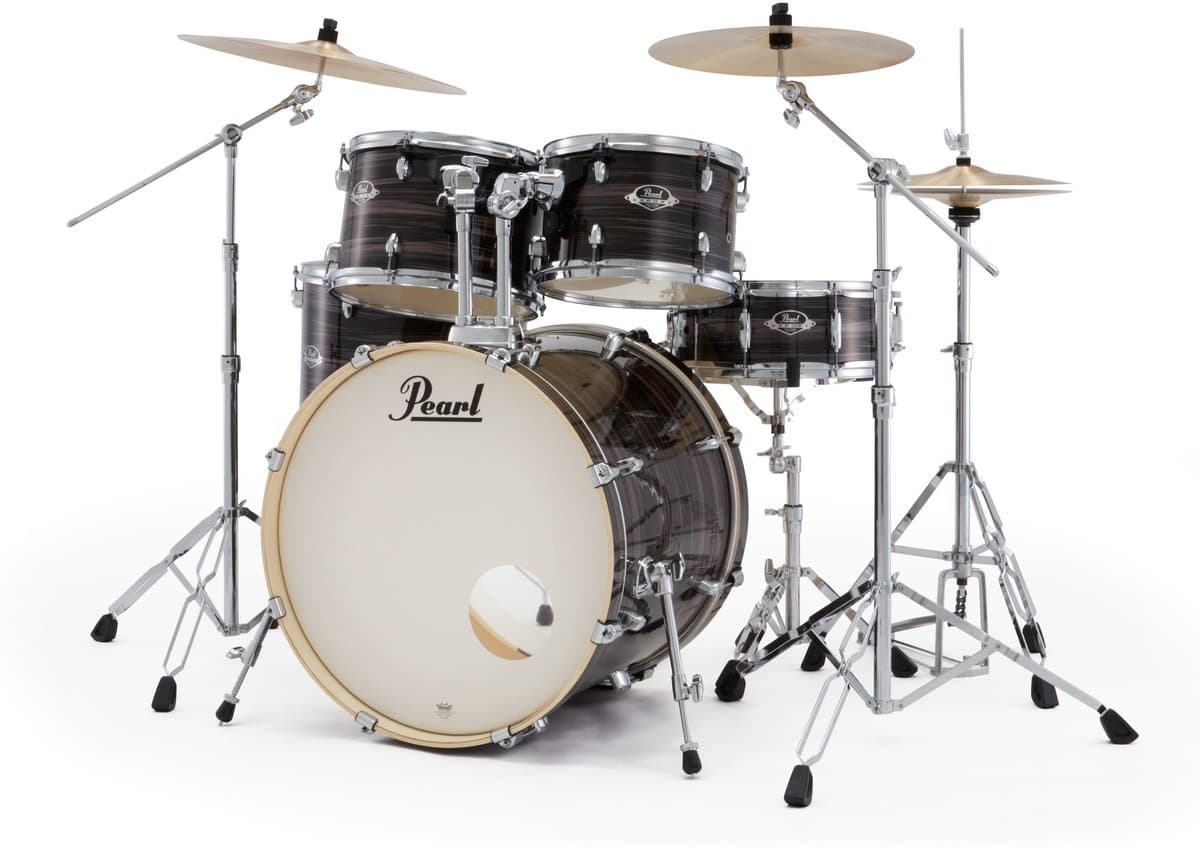 Pearl Export EXX725NBR/C779 Metallic Amethyst Twist 5d. drumstel met hardware en bekkenset (rock)