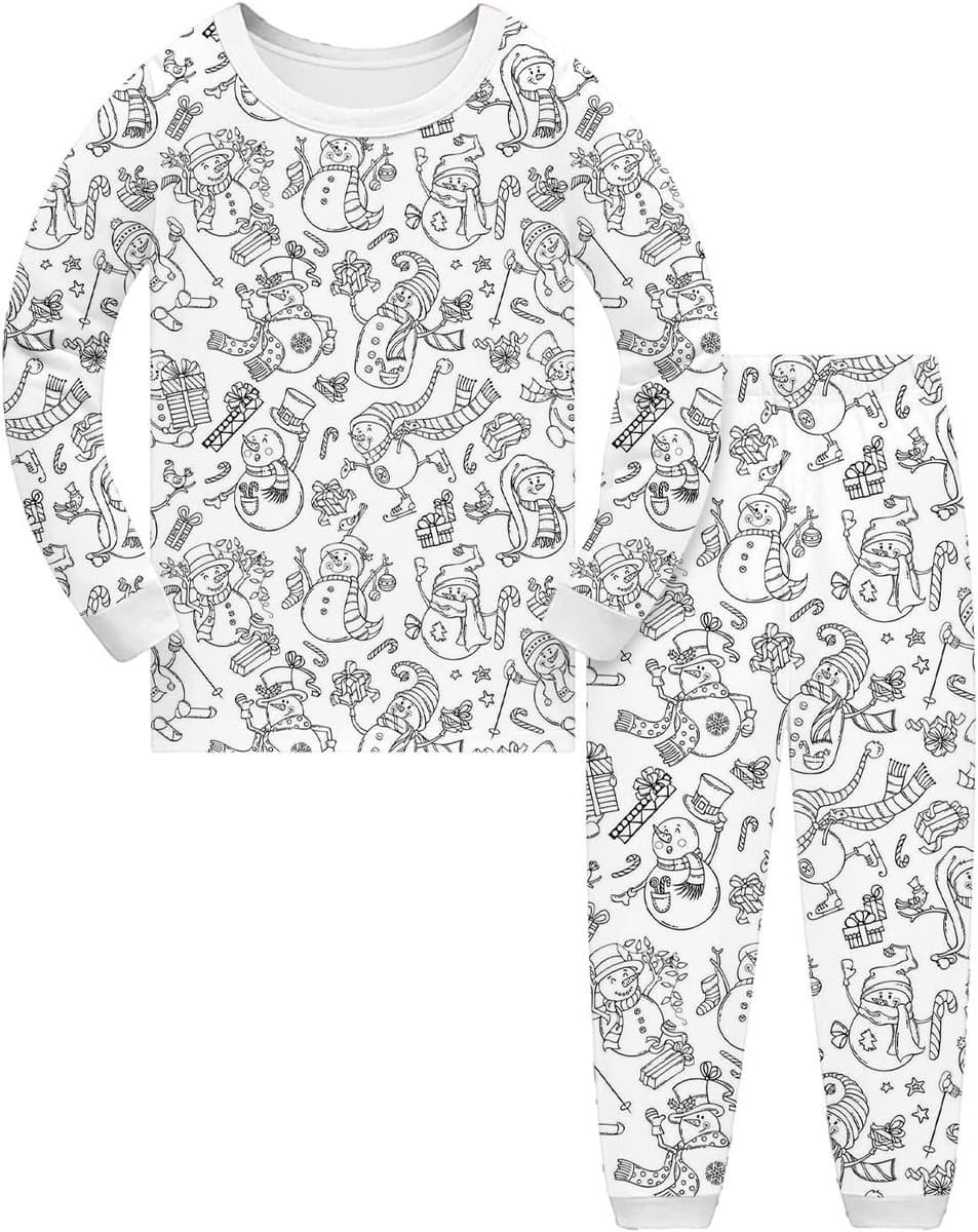 2-delige set voor meisjes, blouse met korte mouwen en joggingpak, dierenmotief, katoen, licht, modieus, voor alle seizoenen, zachte kleding, meisjes, strand, A45