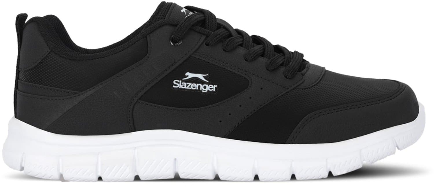 Slazenger Genfit Heren Hardloopschoenen - Zwart / Wit