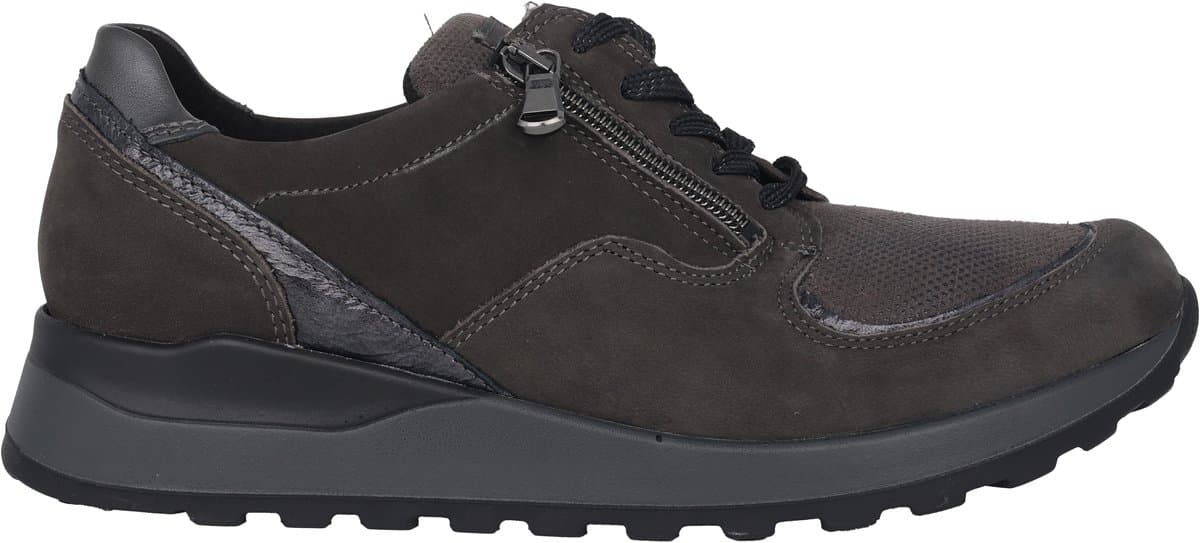Waldläufer Hiroko - dames sneaker - Grijs - maat 38 (EU) 5 (UK)
