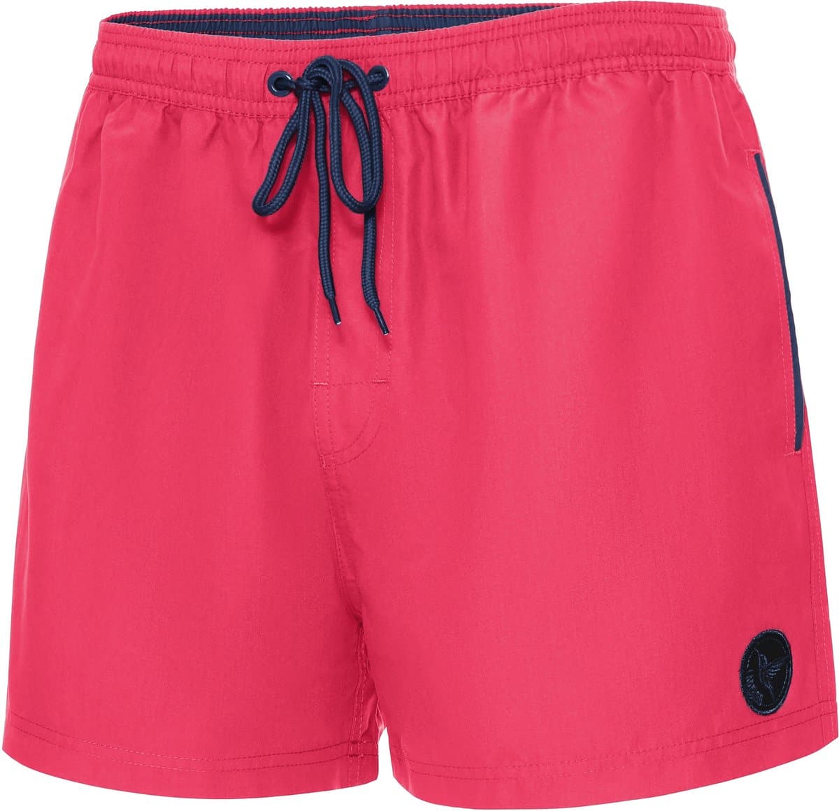 Ladeheid LA-LA40-199-SWS Heren Zwembroek - Zwemshorts - met zijzakken en achterzak - sneldrogend - met binnenslip van mesh - Koordsluiting - Polyester - Roze – 3XL