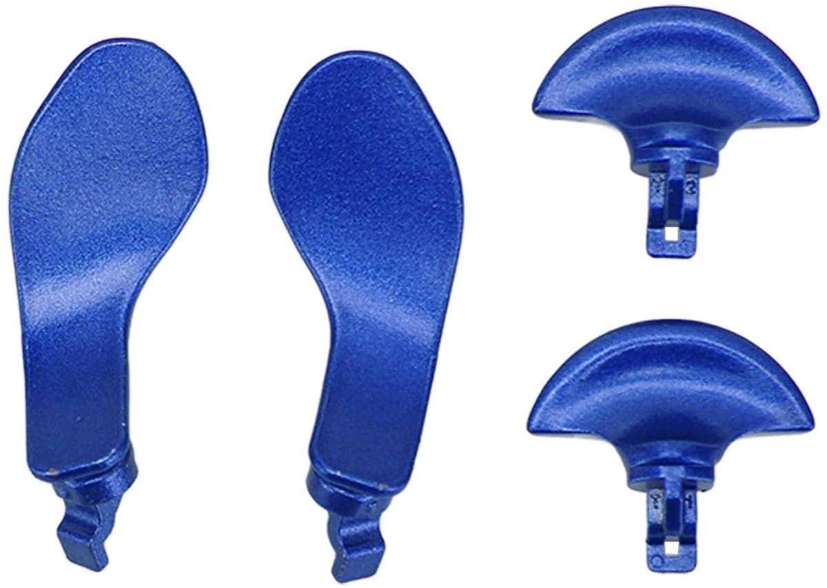 Allecto - Game Controller Back Paddles - Roestvrij Staal - Blauw - Achter Peddels - Perfect voor Edge Controller - 4 Stuks