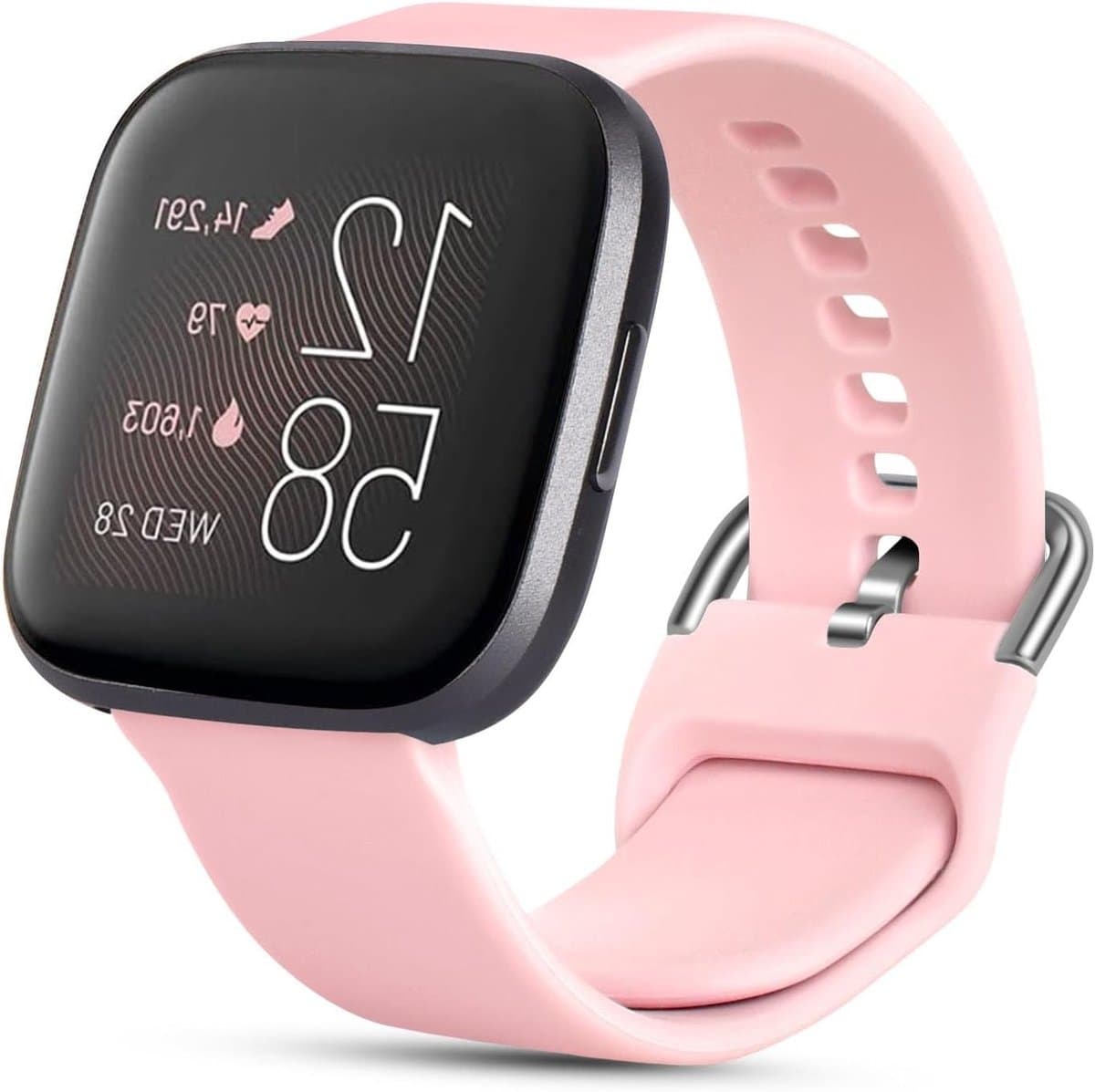Compatibele Horlogeband voor Fitbit Versa 2, Versa en Versa Lite - Duurzaam en Comfortabel Ontwerp
