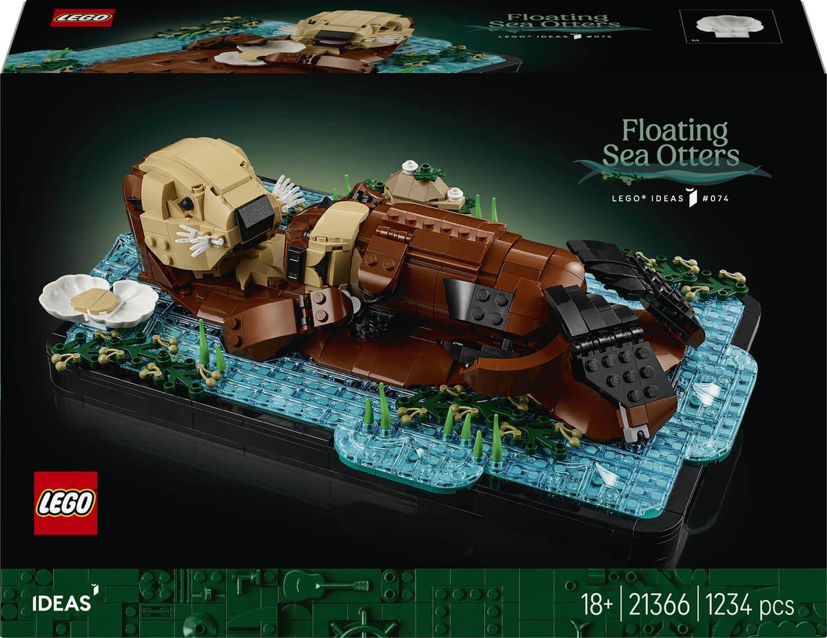 LEGO Ideas Drijvende Otters 21366