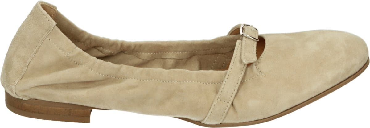 Donna Carolina - 57170179 - Ballerinaschoenen - Kleur: Wit/beige - Maat: 41