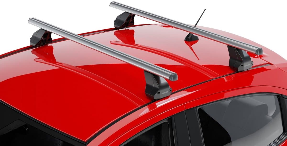 Dakdragers geschikt voor Peugeot 307 2001-2008 5-deurs hatchback Menabo Omega 2.0 Alu zilver