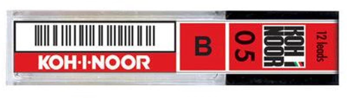 Koh-I-Noor E205-BA potloodstift B Grijs