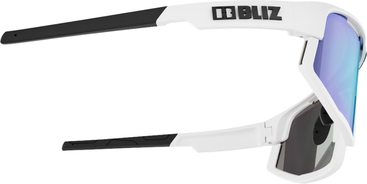 Bliz Vision Sportbril Matte White/Smoke&Blue Mirror - OZB7001-04
