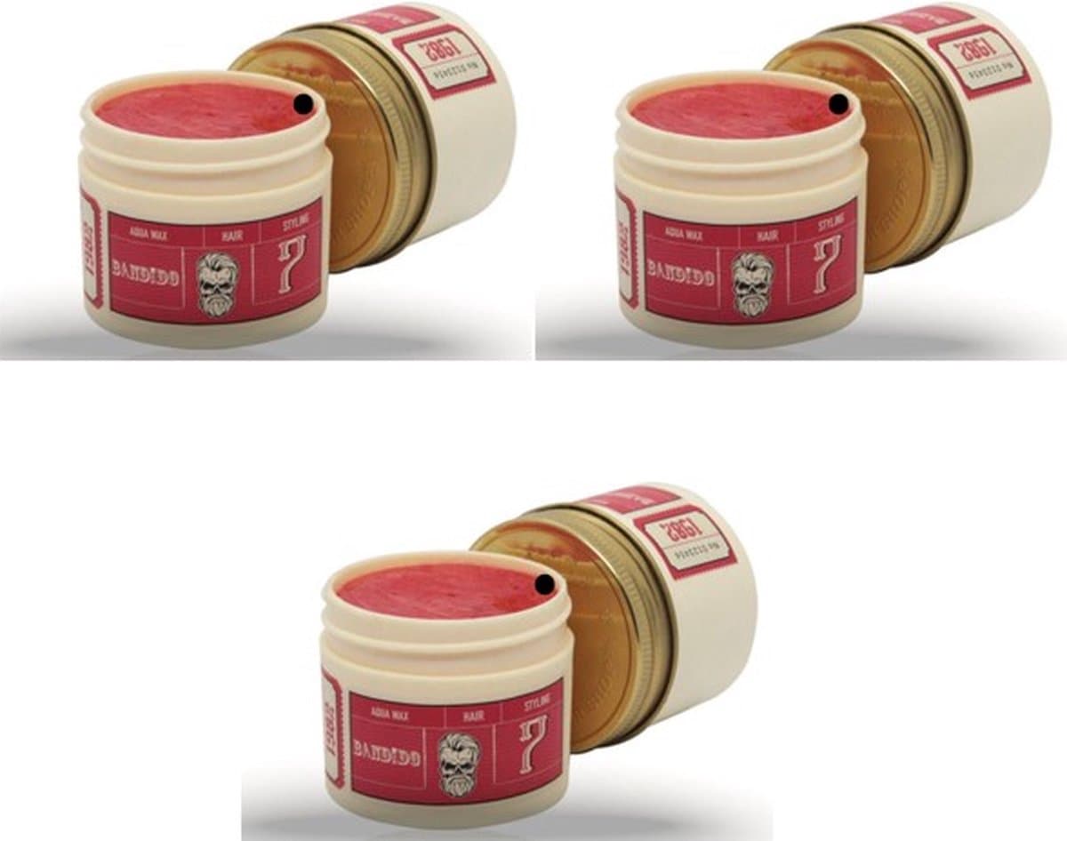 Bandido Aqua Wax 7 Strong Red Pack 3 stuks