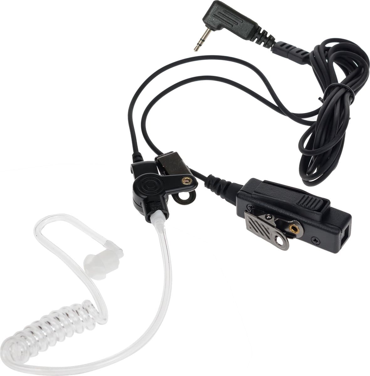 K-PO® KEP 26 M - Beveiligings oortje - Security Headset - Heavy Duty - Motorola 1-pin connector - Motorola TLKR & TalkAbout Walkie Talkies - TLKR-T60, TLKR-T61, TLKR-T62, TLKR-T72, TLKR-T80, TLKR-T81, TLKR-T82 TLKR T-92 H2O - Horeca - Evenementen