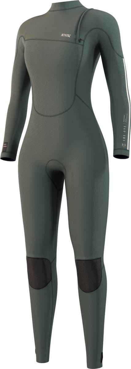 Mystic The One Fullsuit 4/3mm Zipfree Women - 2023 - Dark Olive - S