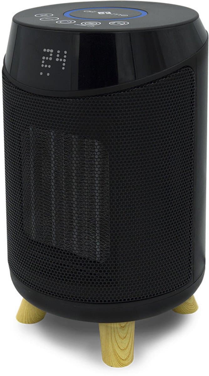 AIR&ME Lison Keramische Kachel – Wifi – 2000 W – Tot 30 m² – Zwart