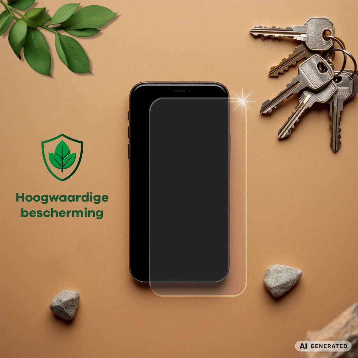 ScreenLeaf - Screenprotector voor Lava Bold 2 5G - Duurzame schermbescherming Folie Beschermfolie transparant 2 Stuks