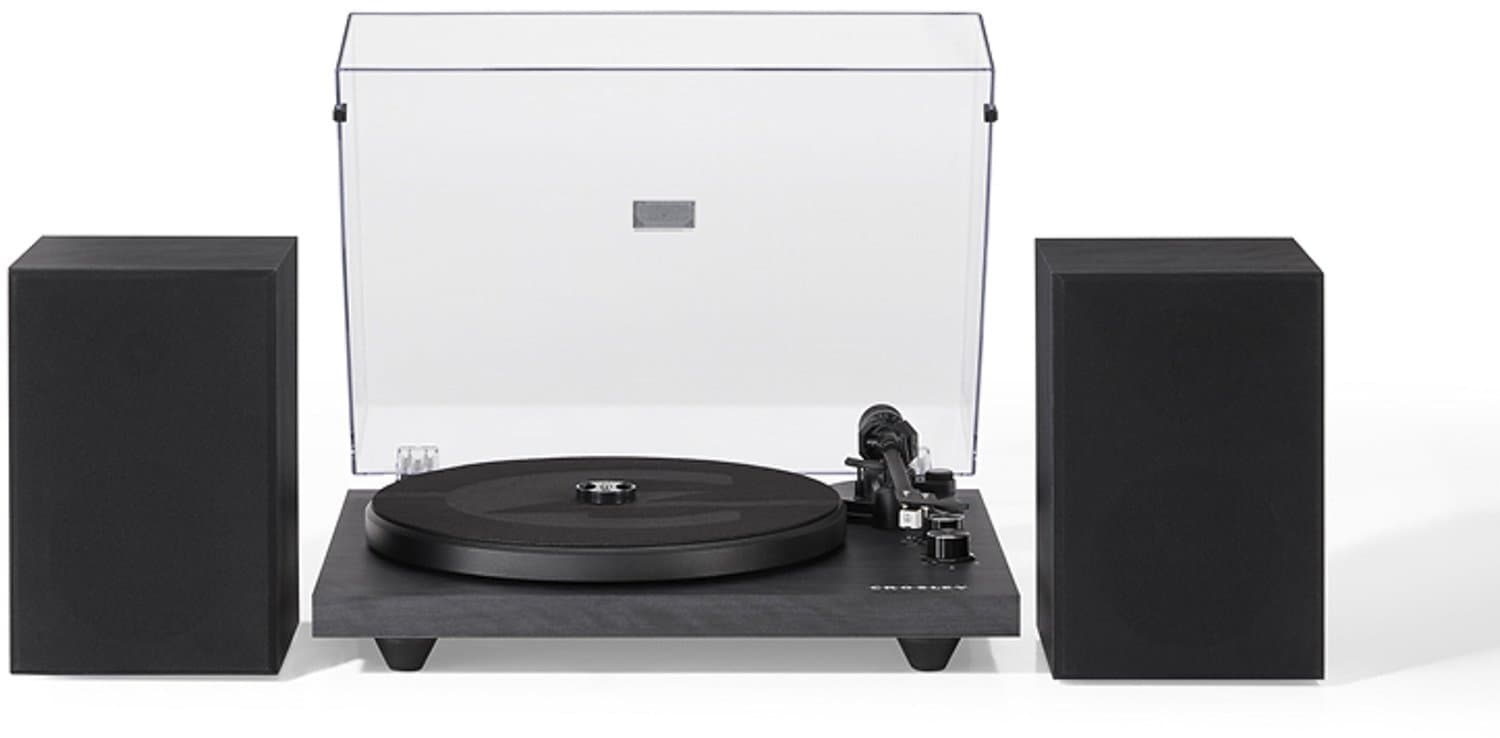 Crosley C62 - Platenspeler met speakers - Zwart