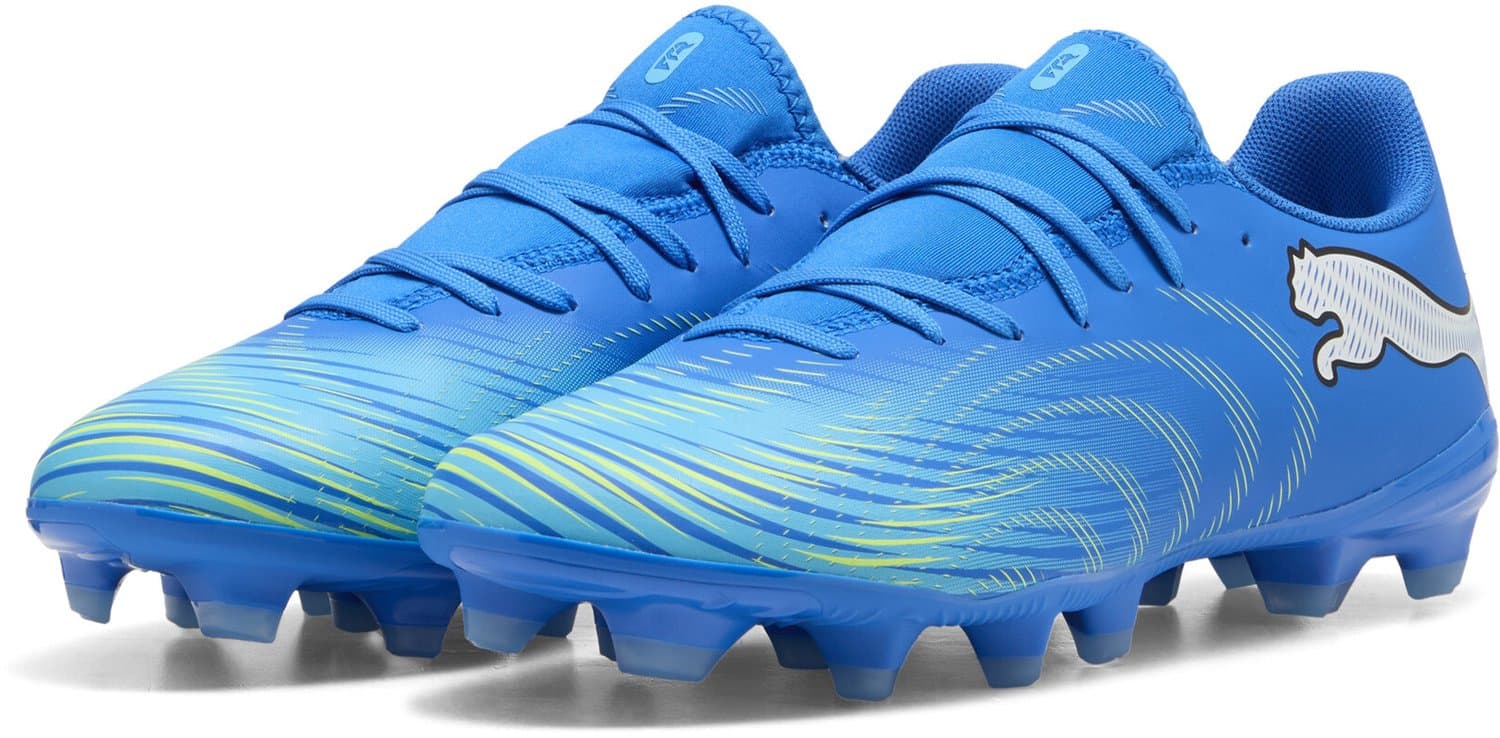 PUMA FUTURE 9 PLAY FG/AG Unisex Sportschoenen - Ultra Blue-PUMA White-Luminous Blue-PUMA Black