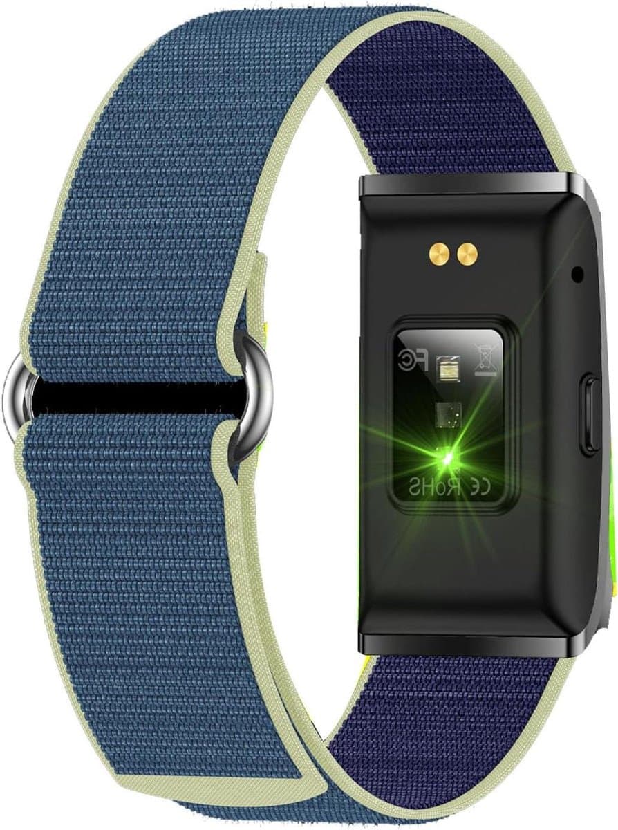 Slimme Armband - Fitness Tracker - Activiteiten Meten - 127 Sportmodi - 10m Waterdicht - Zwart