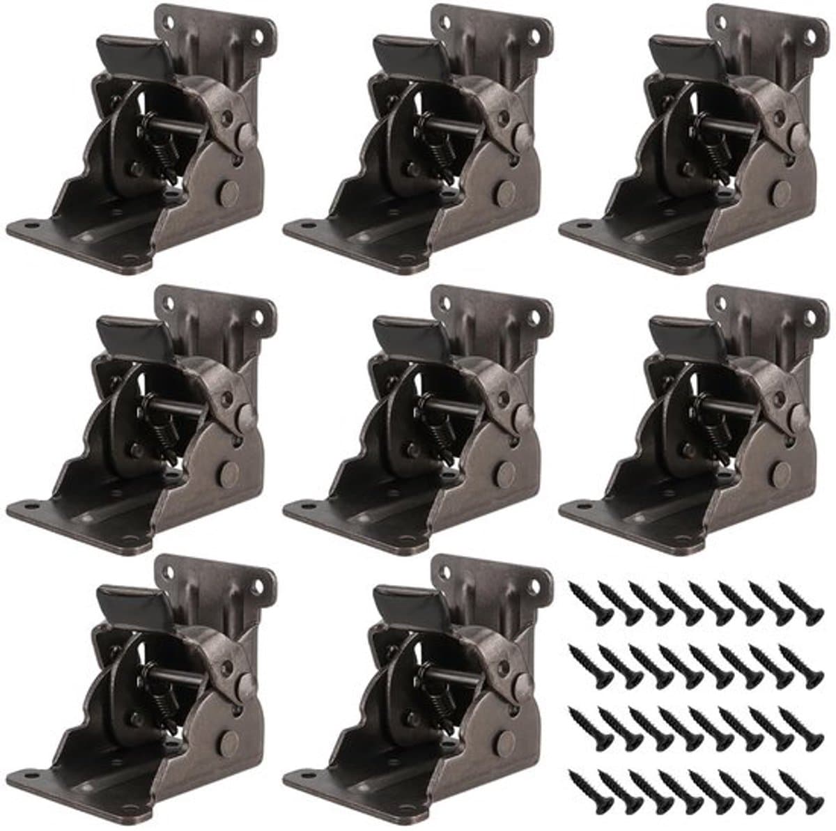 MTTProducts - Zelfsluitende Vouwbare Scharnieren - 90 Graden Hordeur Scharnieren