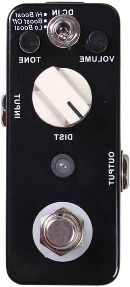 Gitaar Effectpedaal - Distortion Pedal - Muziek Maken - Drie Werkingsmodi - Micro formaat - Metaal