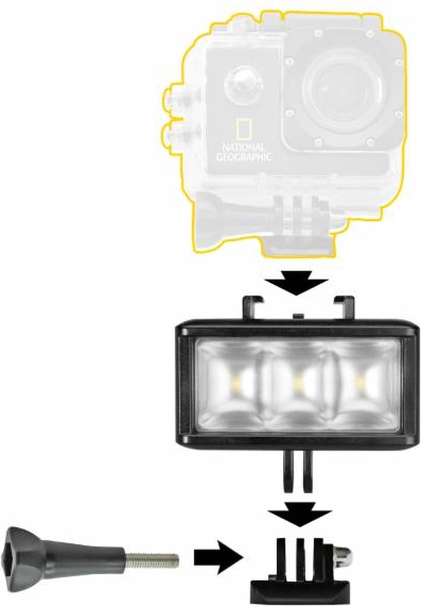National Geographic Action Cam - LED lamp