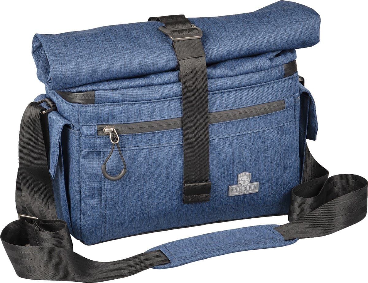 Undercover Dsign Cameratas - Waterdichte rugzakhoes - Camera riem - Reistas - Camera tas - Schoudertas - Blauw