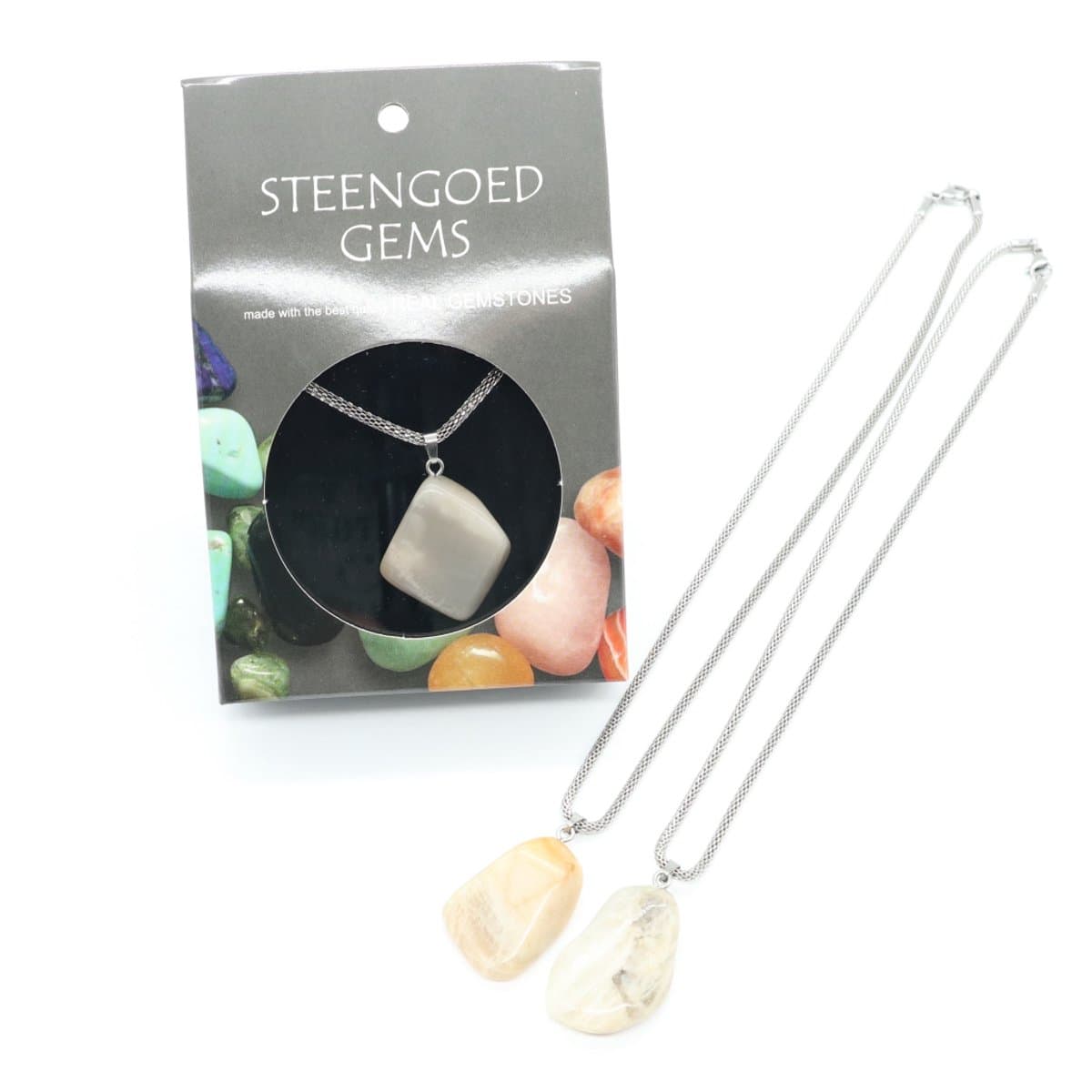 Gemstone ketting Maansteen