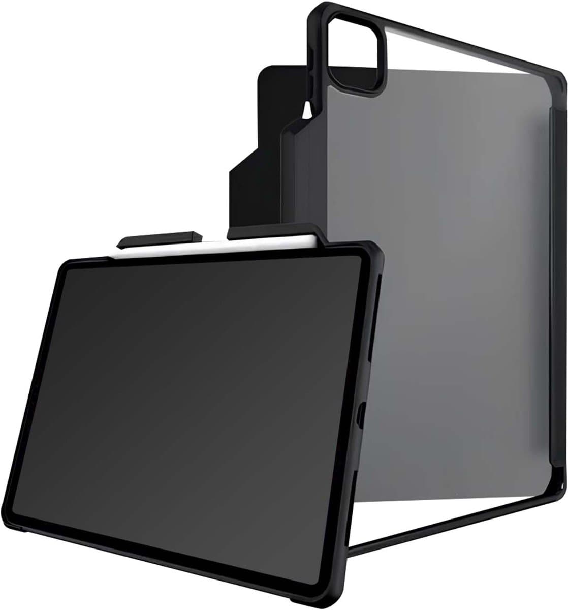 Itskins, Folio-hoes Geschikt voor Apple iPad Pro 11'' 2020 Versterkte Hybrid R 100% gerecycled plastic, Transparant