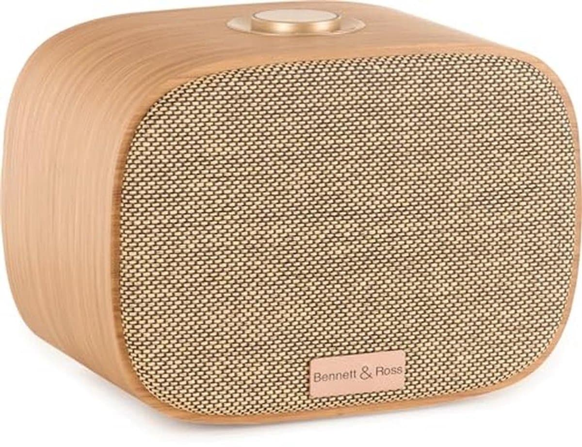 Bluetooth Luidspreker met Houten Behuizing - 60 Watt Geluidskracht - Innovatieve Audioervaring