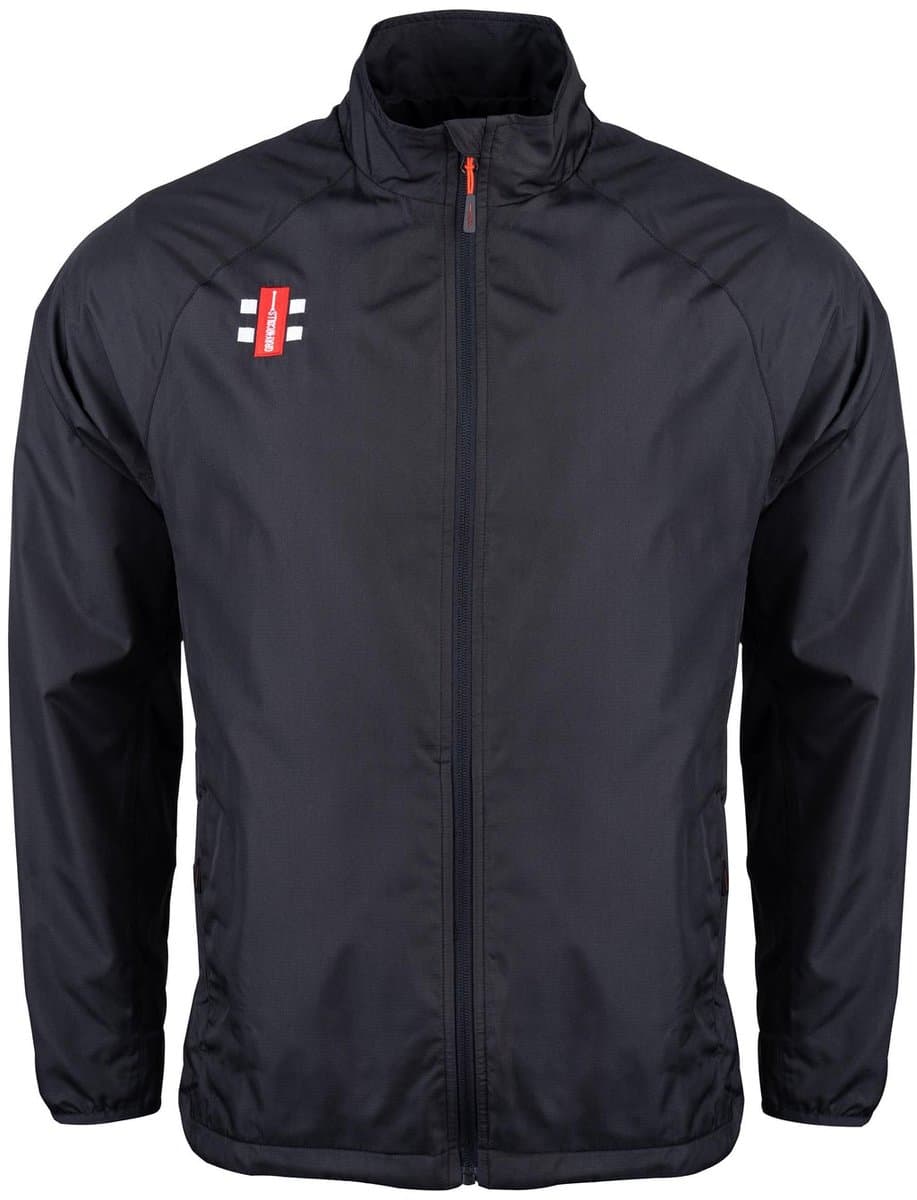 Gray-Nicolls Cricket JKT RAIN VELOCITY BLACK 11-12 11 - 12 Yrs - Zwart