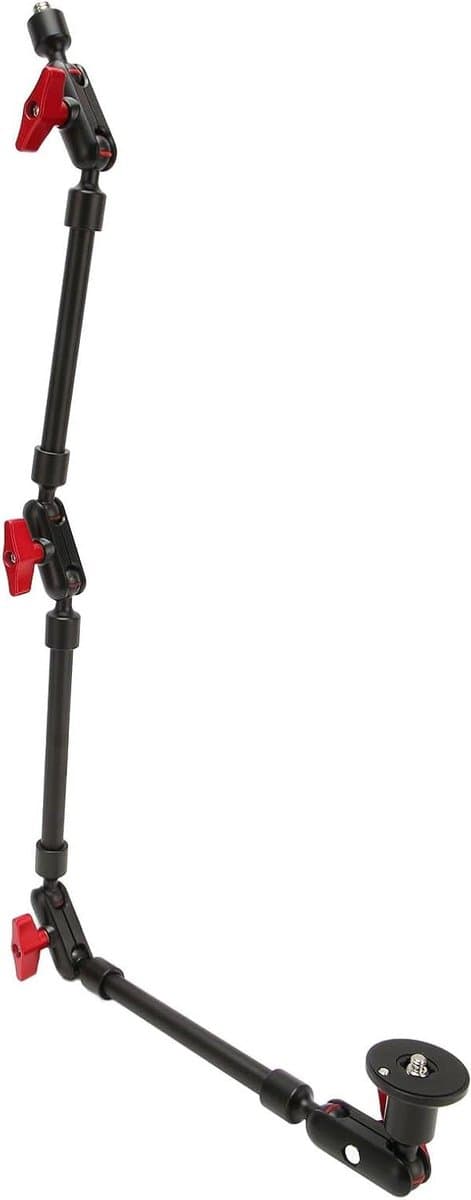 VVGoods - Verstelbare scharnierende arm voor camera's met 360 graden rotatie - Overhead statief voor DSLR camera's en camera telefoon