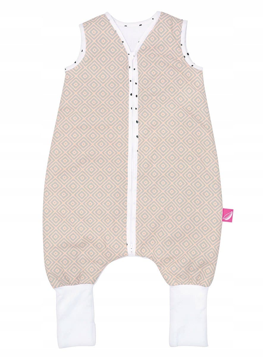 Baby Slaapzak zet Poten TOG 2 (12-18 mnd) Roze Vierkantjes