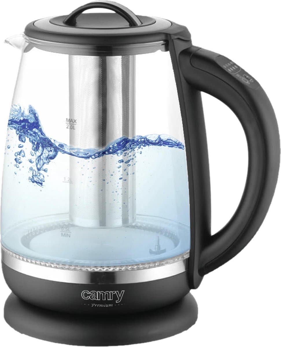 Camry CR 1290 - Waterkoker met temp control en thee infuser