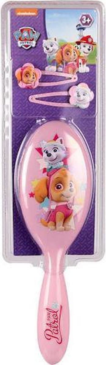 Nickelodeon Paw Patrol Skye Haarborstel Met 2 clips Haar Meisjes