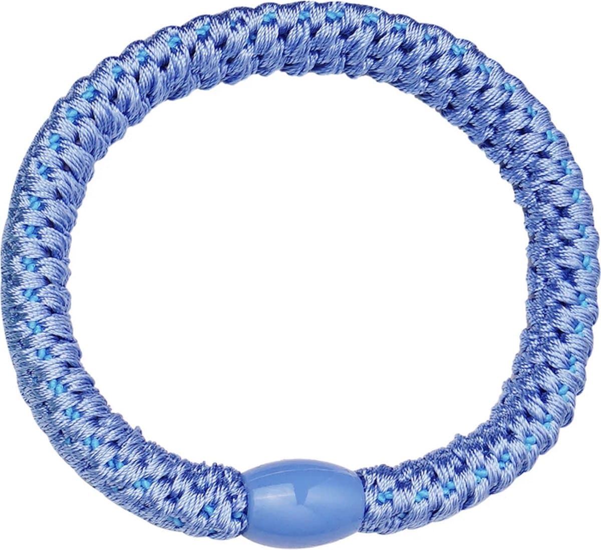 Hidzo Haarelastiekje - Elastiek & armband - Licht blauw