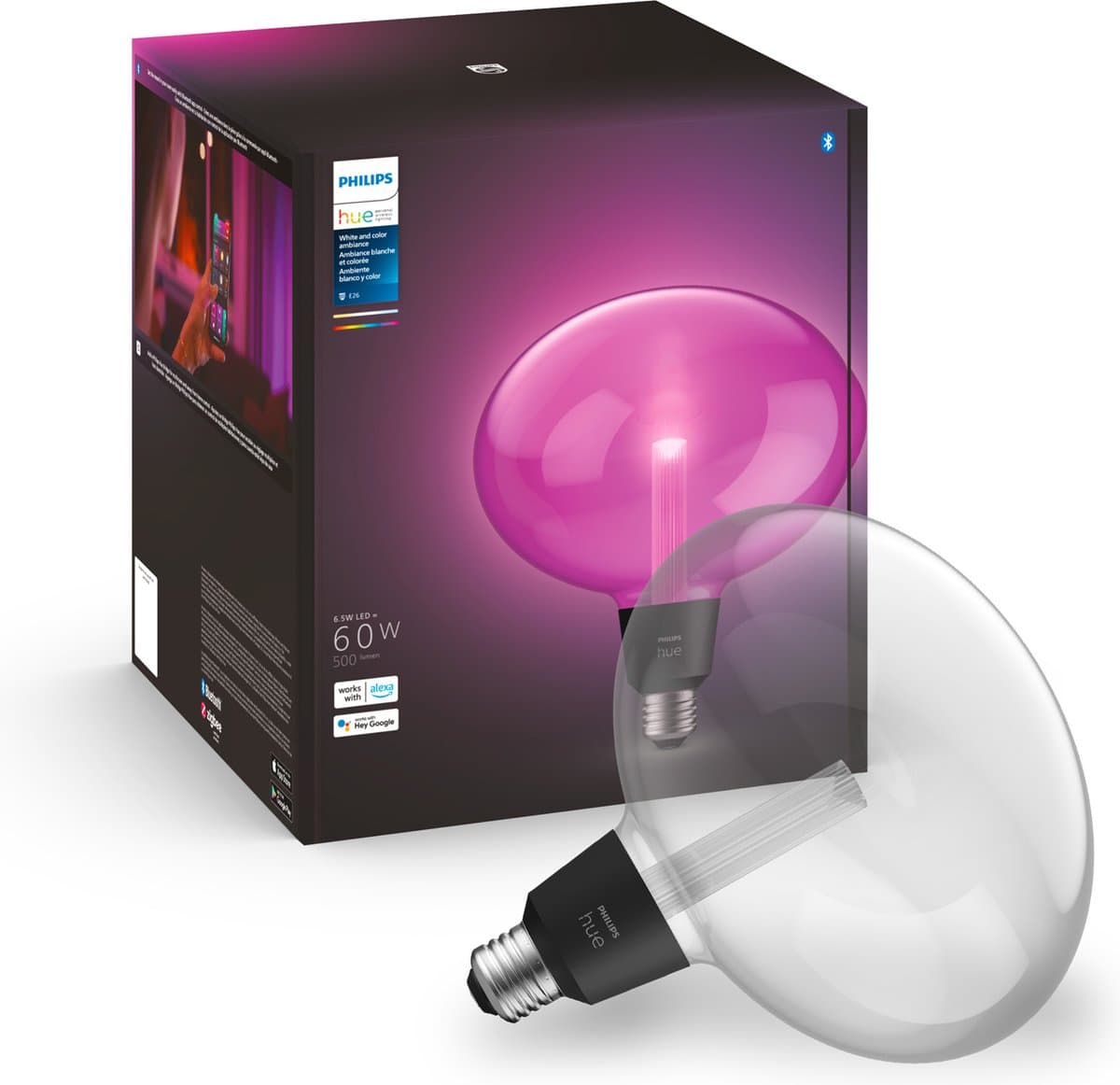 Philips Hue Lightguide Ellipse White and Color E27